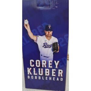 Texas Rangers Corey Kluber No Hitter SGA 2023 Bobblehead NIB